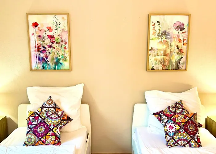 شقة Urban Bloom Retreat - Ruettenscheid, Zentrum, Messe إسن